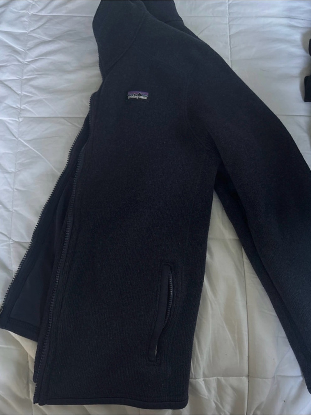 Patagonia Blue Kids Coat with Full Zip